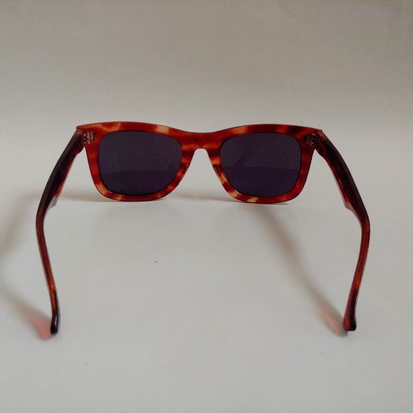 NWT True Vintage 90's Acetate Way fair Like Style Sport Sunglasses (S.Tortoise) - Picture 3 of 4